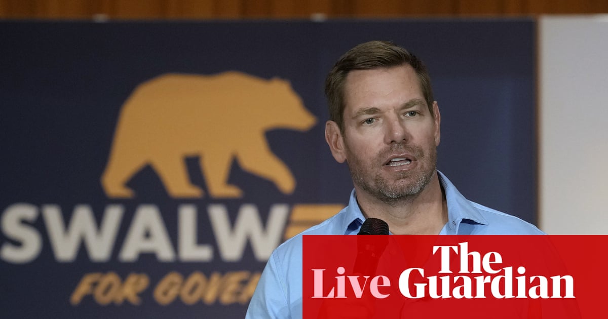 Calls mount for California governor candidate Eric Swalwell to quit after multiple women accuse him of sexual assault – as it happened