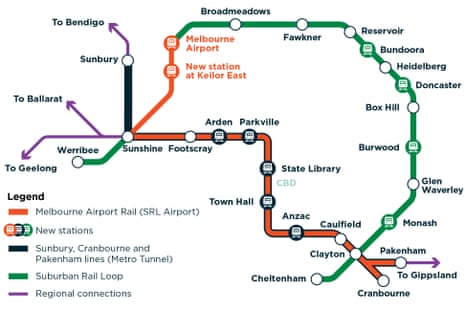 An overview of the Melbourne Airport Rail project