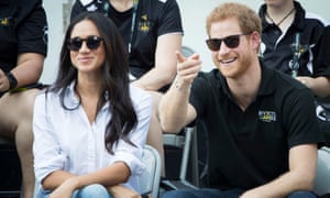 Prince Harry and Meghan Markle at the 2017 Invictus Games in Toronto, Canada.