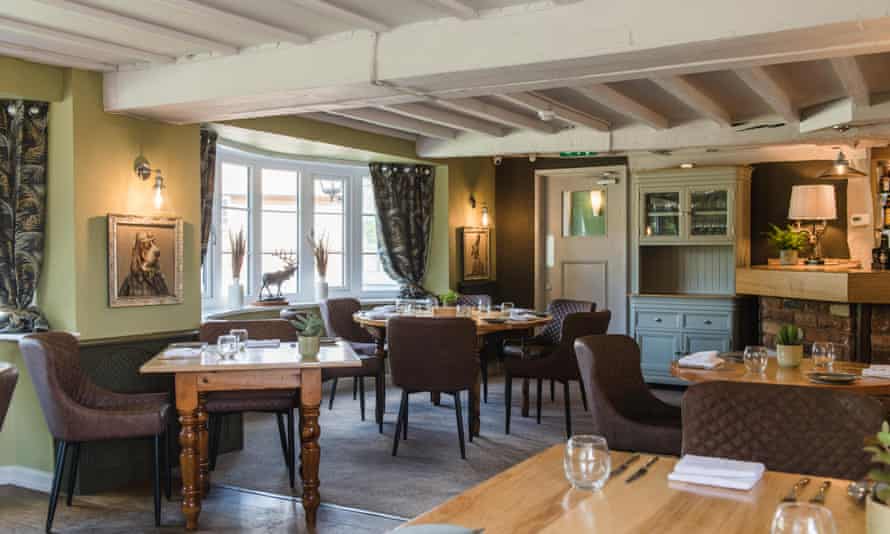 the haughmond pub dining room