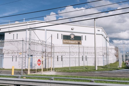 The North Broward Bureau detention center in Pompano Beach, Florida.