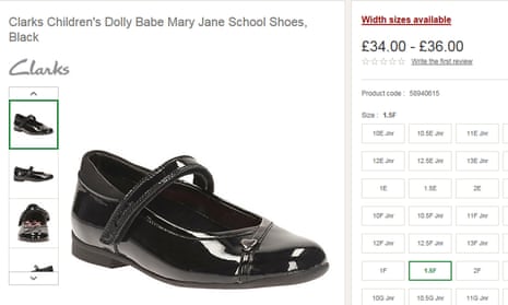 Clarks withdraws girls' school shoe after accusations of sexism | Gender The Guardian
