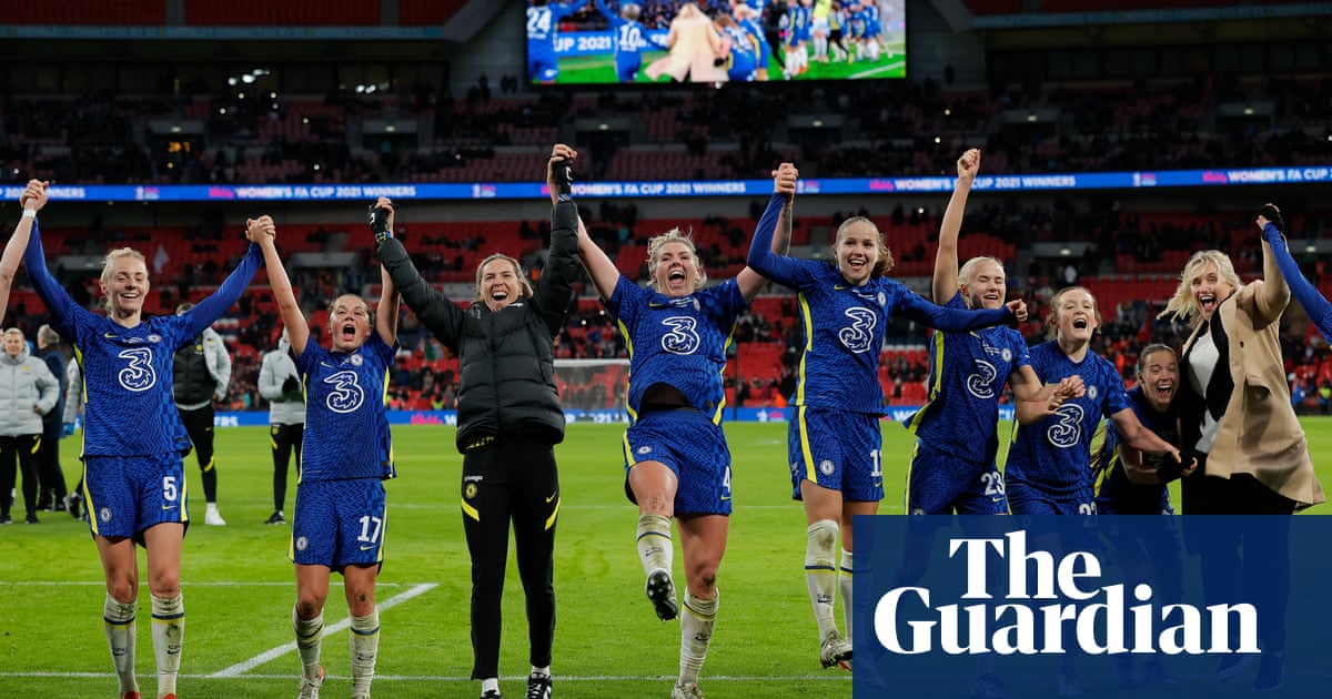 Arsenal 0-3 Chelsea: Women’s FA Cup final 50th anniversary – in pictures