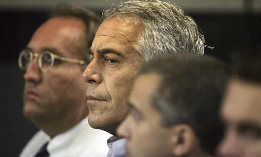 Jeffrey Epstein appears in court in West Palm Beach, Florida in 2008.