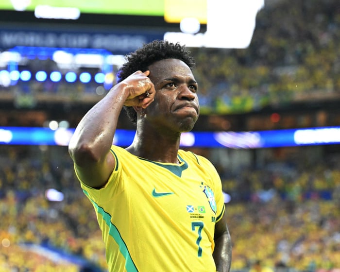 Brazil fans were waiting for Vinicius Junior to be their hero. He’s arrived