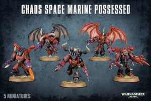 Warhammer characters and figures