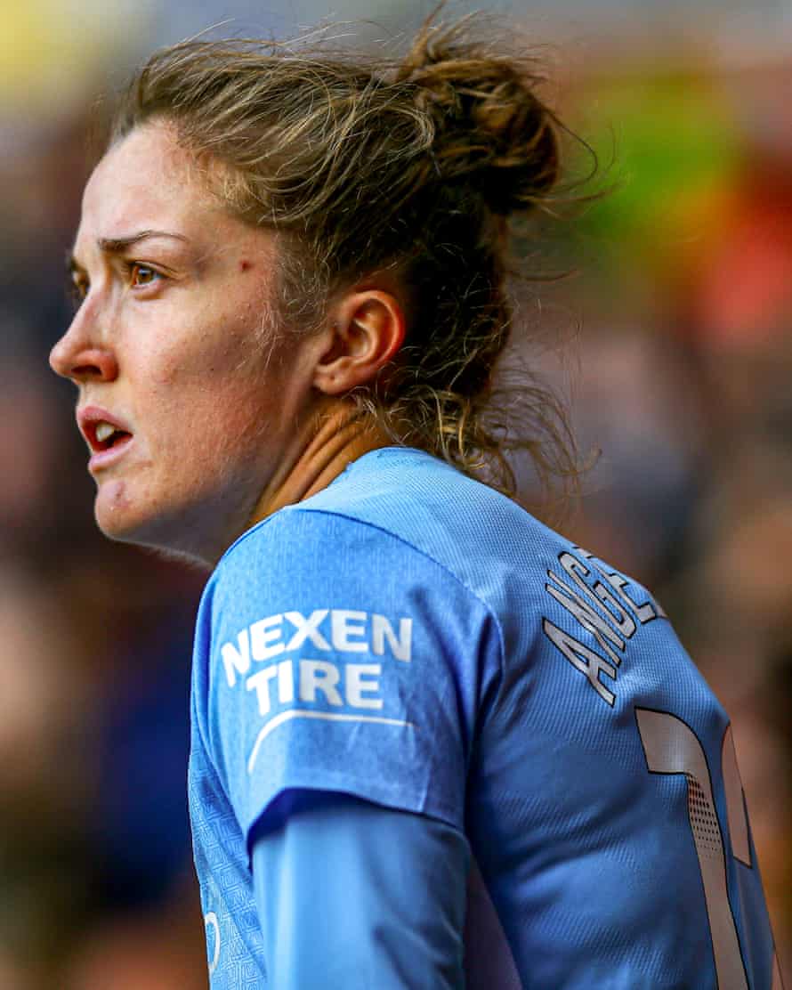 Women’s FA Cup photo essay – road to Wembley, fourth round: Nottingham Forest v Manchester City | Women's FA Cup 13 Manchester City’s Filippa Angeldahl assisted and scored before the break.