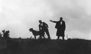 The 1921 film adaptation of The Hound Of The Baskervilles