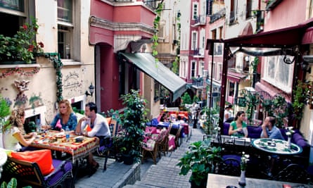 Istanbul Galatasaray Cukurcuma French quarter near Istiklal Caddesi Beyoglu shopping street