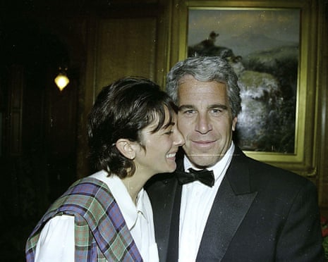 Jeffrey Epstein and Ghislaine Maxwell pictured together.