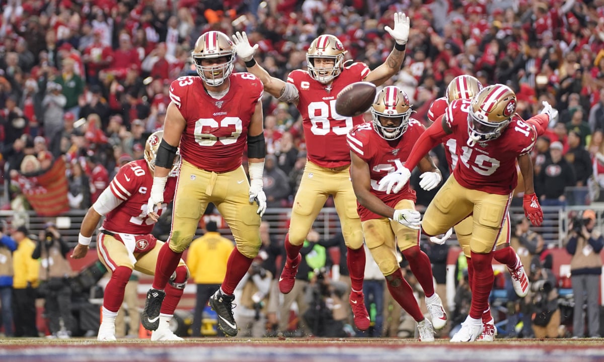 Raheem Mostert Runs Packers Ragged As 49ers Reach Super Bowl Sport The Guardian