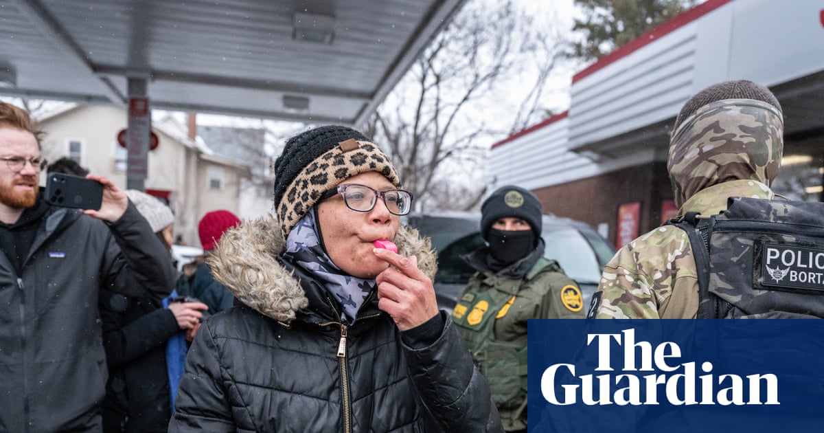 Whistles are a symbol of resistance amid Trump’s ICE crackdown. Some say they hurt more than they help