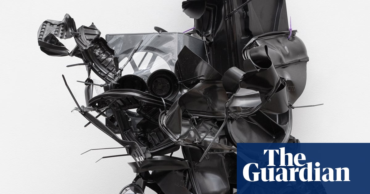 Sculptor Liz Larner explores breath, bacteria, and plastic in UK debut show