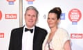 Keir and Victoria Starmer attend the Sun’s ‘Who Cares Wins’ awards in London, November 2022.