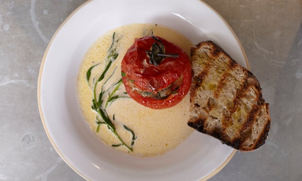 Sardine: pork and veal stuffed tomato.