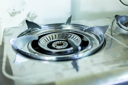 A gas burner