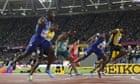 Justin Gatlin gatecrashes Usain Bolt's London 2017 farewell party in 100m