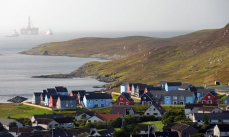 Grödians housing development, by Richard Gibson and his practice, on the outskirts of Lerwick.