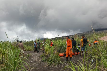 Rescuers at scene