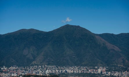 General view of the Waraira Repano mountain, also called “El Avila”, in Caracas, the Venezuelan capital