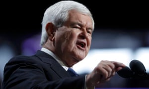 Newt Gingrich ‘wants to “test” Muslim Americans and “deport” those who believe in sharia law’.