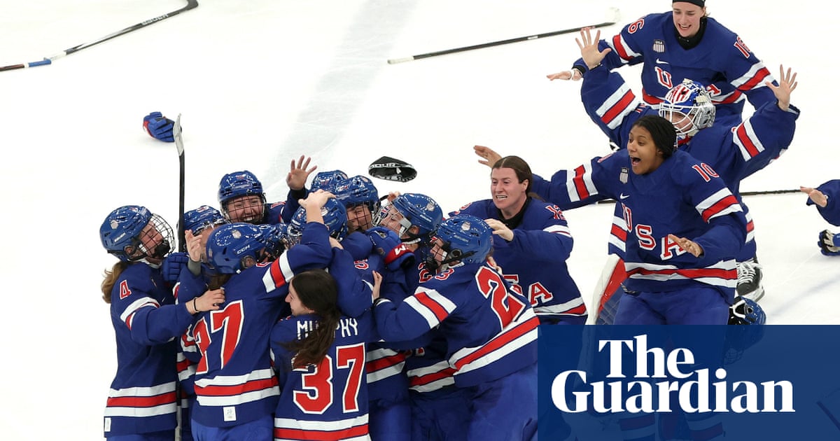 USA roar back from brink to beat Canada in overtime and claim Olympic women’s ice hockey gold