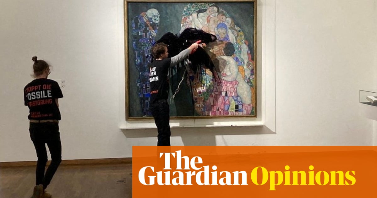 What next, petrol on a Picasso? Threatening art is no answer to the climate crisis