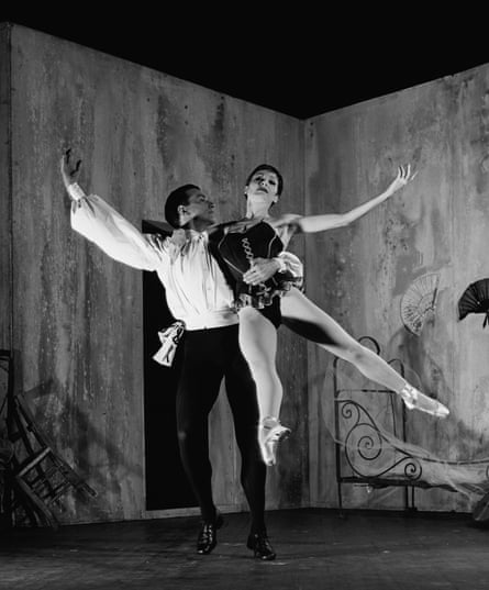 Zizi Jeanmaire and Roland Petit in a 1956 production of Carmen.
