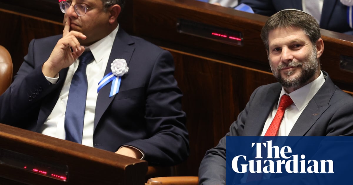Who are Bezalel Smotrich and Itamar Ben-Gvir, the Israeli ministers facing sanctions?