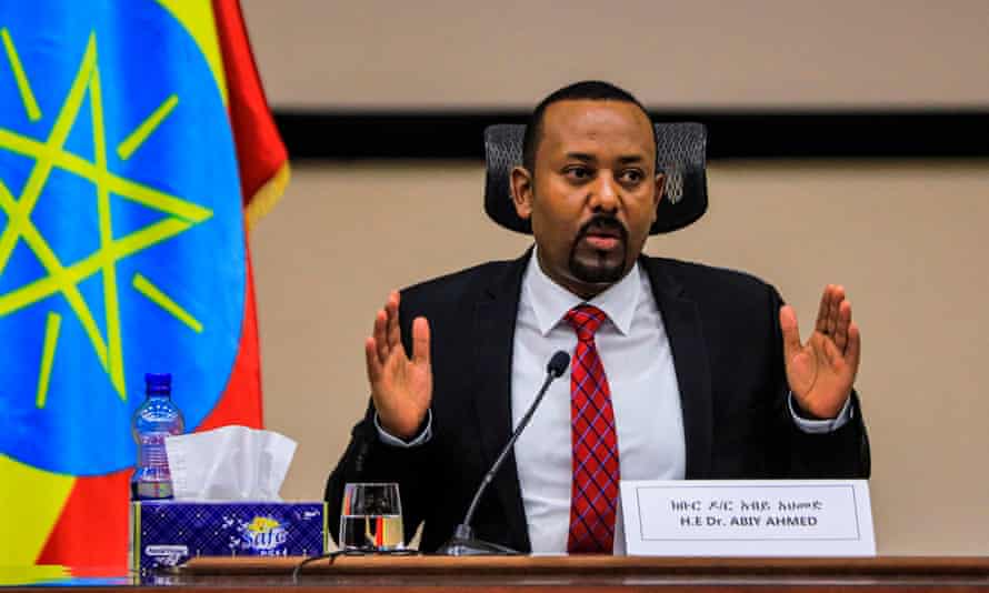 Ethiopia’s prime minister, Abiy Ahmed