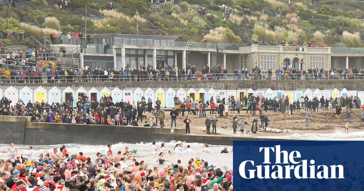 Sea swimmers urged to be cautious about taking new year dips off British coast