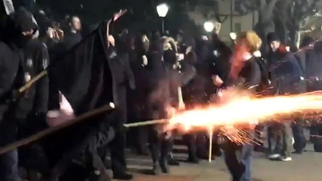 Image result for Antifa activists say violence is necessary