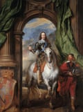 Charles I on Horseback with M. de St Antoine, 1633, by Van Dyck.