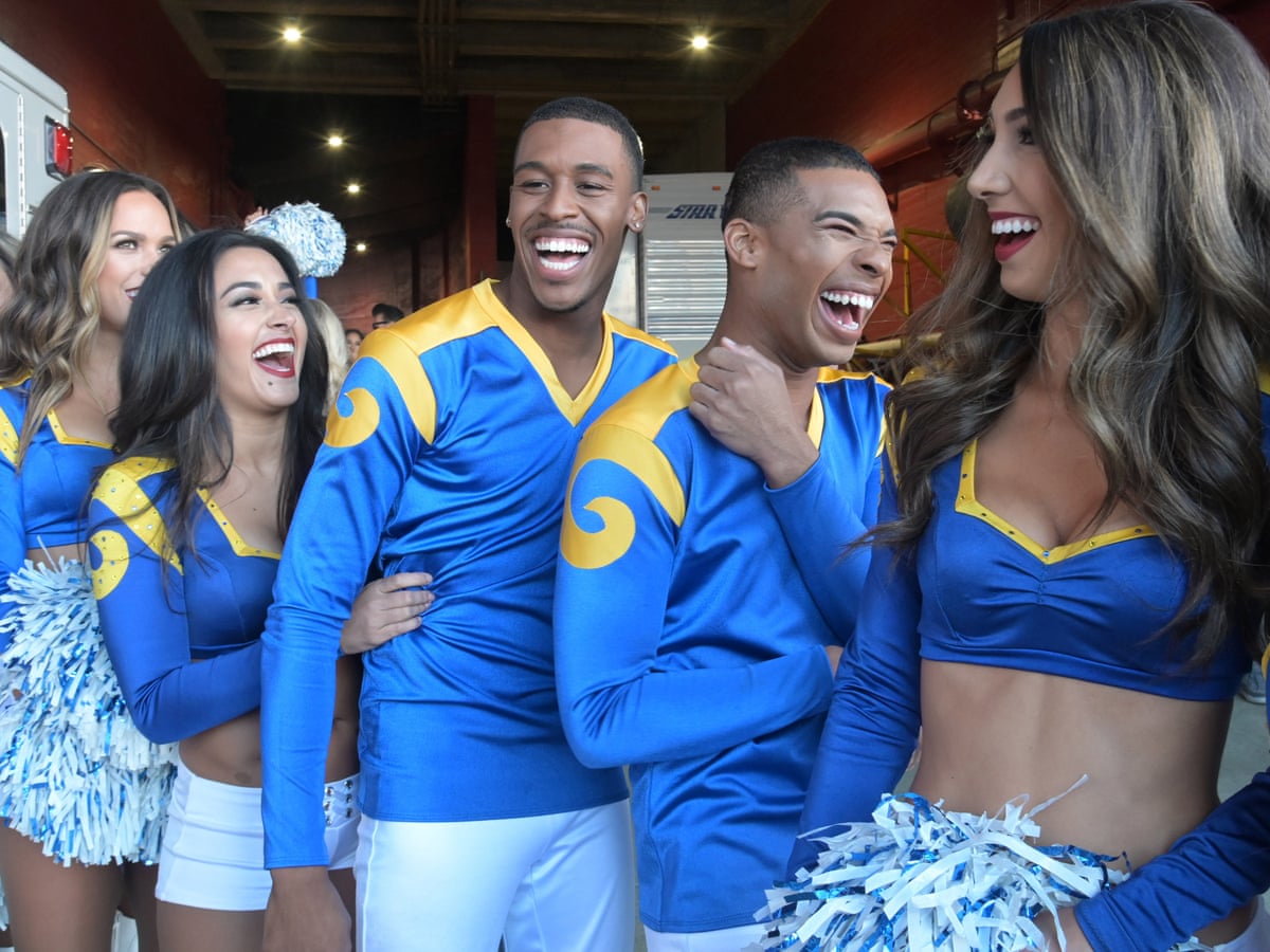 Duo set to make history as first male cheerleaders to perform at a Super Bowl | Super Bowl LIII | The Guardian