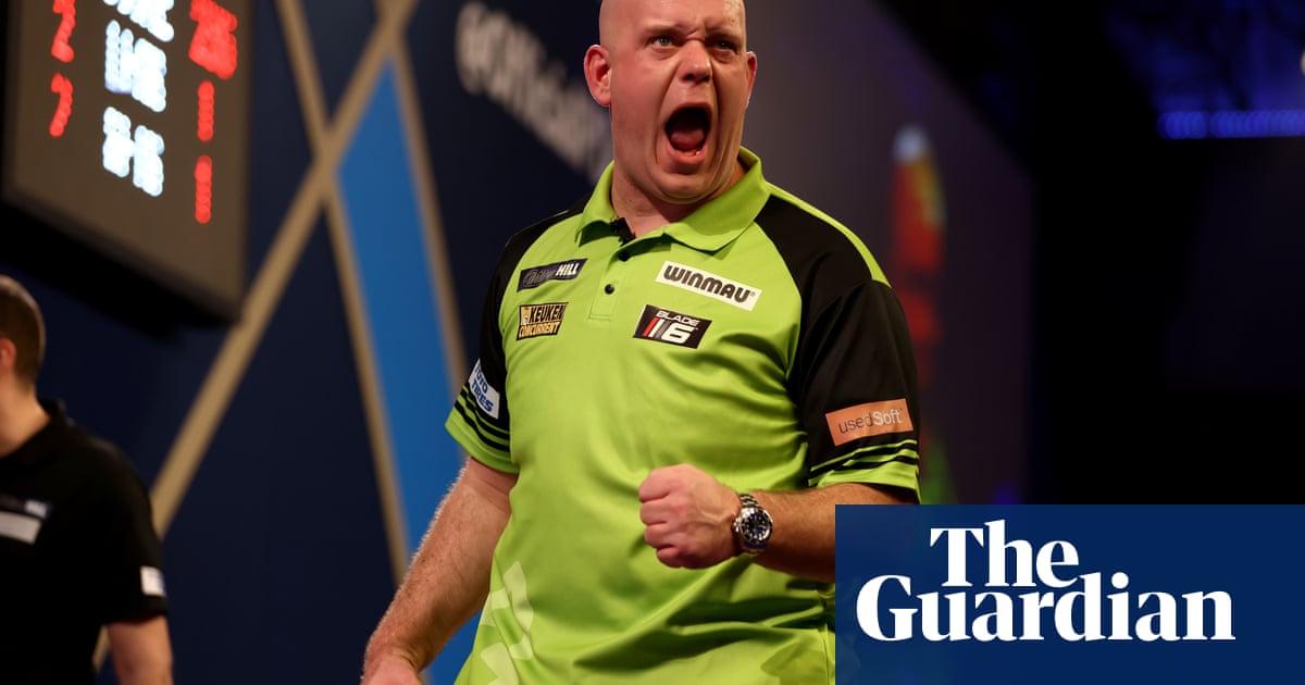 Michael van Gerwen hits out at PDC after Covid test ends world title hopes