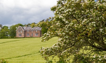 Exterior across fields, Whitehouse Country House