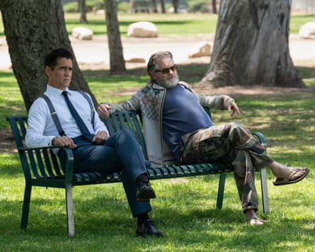 Colin Farrell and Shea Whigham in Season 2 of Sugar.