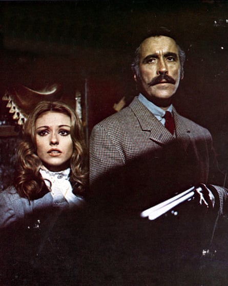 Christopher Lee and Silvia Tortosa.