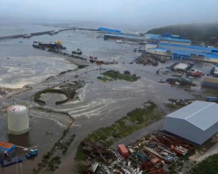 How have you been affected by the tsunami across the Pacific?