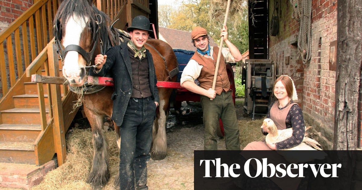 Villagers fight to keep BBC Victorian Farm in business