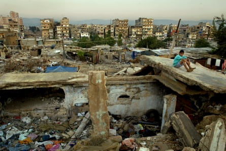 Shatila refugee camp in Beirut in 2003.