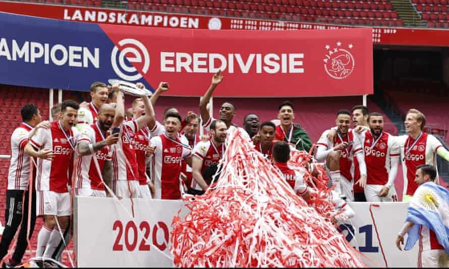 Ajax celebrate
