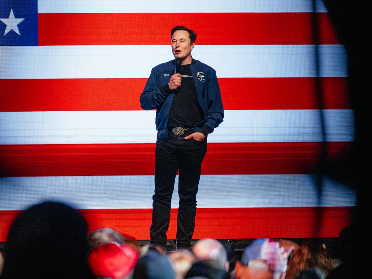 Elon Musk claims he will step back from political donations in near future | Elon Musk | The Guardian
