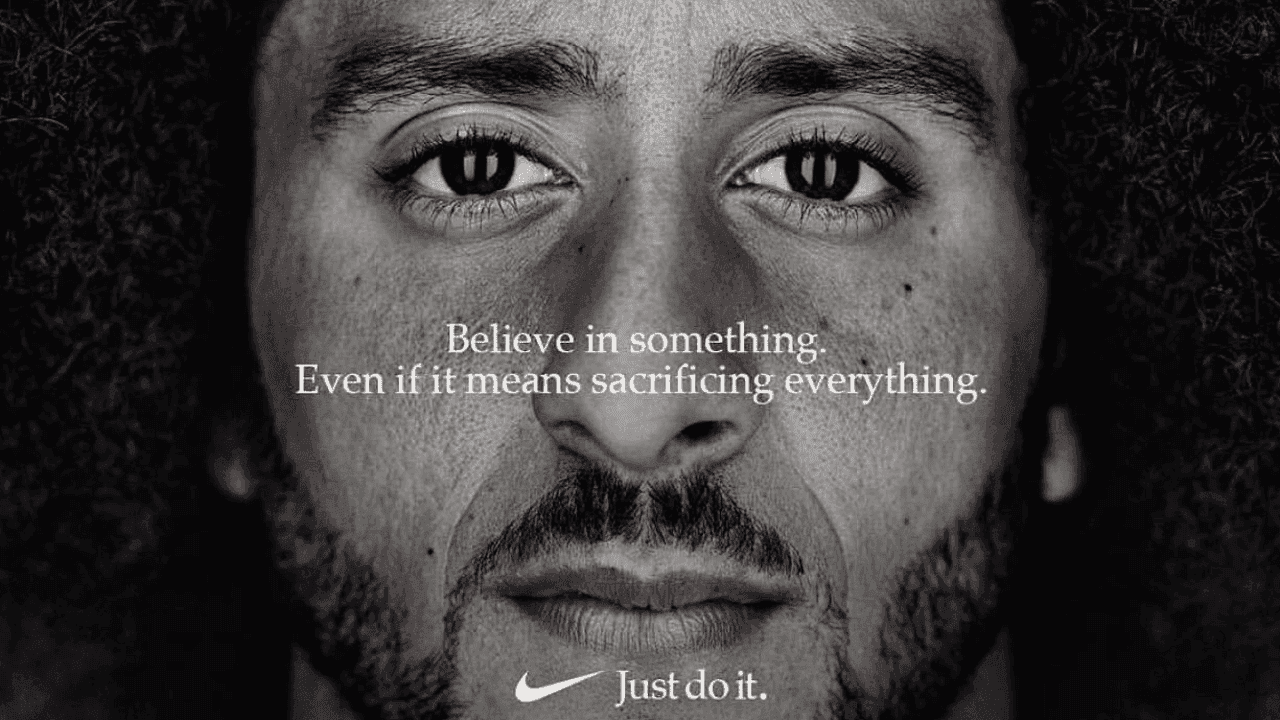 Colin Kaepernick From Kneeling Quarterback To Nike Poster Boy Video Sport The Guardian