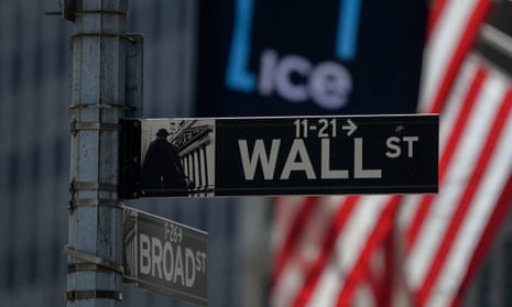 The New York Stock Exchange on Wall Street.
