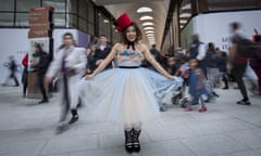 An Alice in Wonderland-themed event at Westgate Oxford