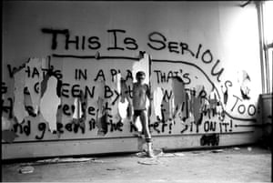 An image from Leonard Fink’s Out for the Camera exhibition.