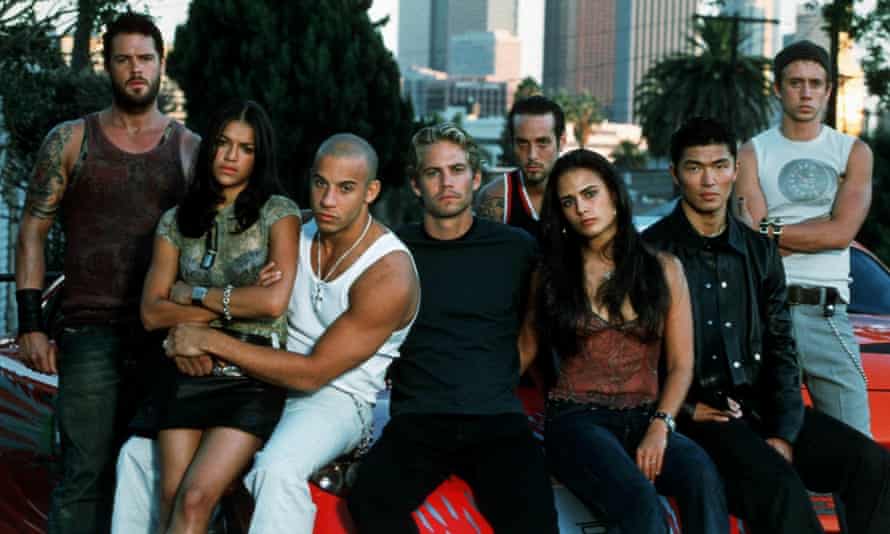 Crew’s control ... the OG gang from 2001’s The Fast and the Furious..