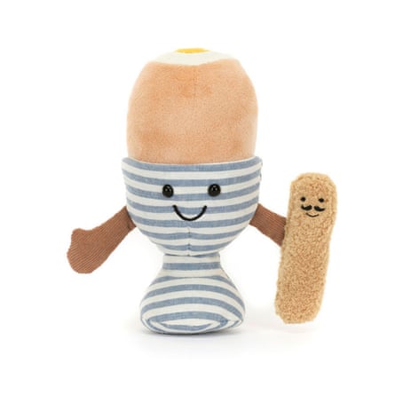 Jellycat Amuseables Eggetha Egg & Lance Soldier