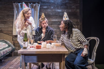 Hannah Morrish, Patrick Vaill and Jodie Campbell in Blood of my Blood.